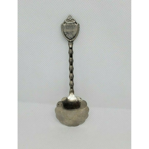 New Hampshire Scallop Shape Collectible Engraved Mini Silver Spoon Home Décor - Picture 2 of 11